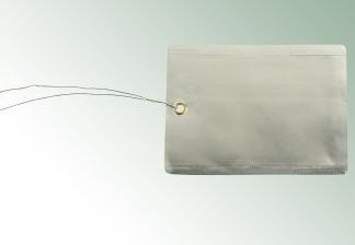 Alu-Hängeetikett   76 x 100 mm