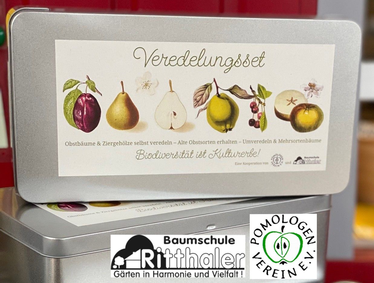 Veredlungsset Obst- und Ziergehölze